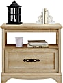 Sauder® Adaline Cafe 34"W Lateral 1-Drawer File Cabinet With Open Storage Shelf, Orchard Oak