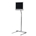 Peerless LCD Screen Pedestal Stand - Up to 40lb - Up to 30" Flat Panel Display - Silver