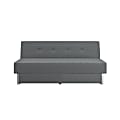 Serta Lifestyle Solutions Wallace Convertible Sofa, Charcoal