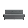 Lifestyle Solutions Serta Wallace Convertible Sofa, Charcoal 1 thumbnail image