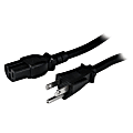 StarTech.com 4 ft Heavy Duty 14 AWG Computer Power Cord - NEMA5-15P to C15