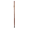 Brazos Walking Sticks™ Twisted Laminated Mesquite Walking Stick, 58"