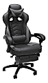 Respawn 110 Racing-Style Bonded Leather Gaming Chair, Gray/Black 1 thumbnail image