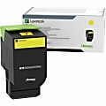 Lexmark High Yield Laser Toner Cartridge - Yellow - 1 Pack - 3000 Pages Yellow 1 thumbnail image