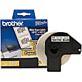 Brother DK1221 Square Paper Labels, 2480105, 15/16" x 15/16", White, Roll Of 1,000