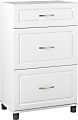 Ameriwood™ Home Kendall Base Storage Cabinet, 3 Drawers, White
