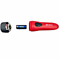 Dorcy LED Flashlights Pack - LED - 1 x D - Battery - Plastic - Weather Resistant - Blue - 1 Pack 1 thumbnail image