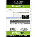 AT-A-GLANCE® 2027 Monthly Planner Refill, Loose-Leaf, Desk Size, 5 1/2" x 8 1/2" 1 thumbnail image
