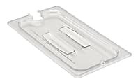 Cambro Camwear GN 1/3 Notched Handled Covers, Clear, Set Of 6 Covers