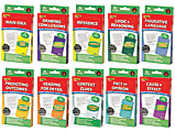 Edupress Reading Comprehension Practice Cards, Green Level, Grades 5 - 7, 54 Cards Per Set, Pack Of 10 Sets