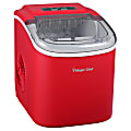 Magic Chef® Portable Countertop Ice Maker, 27-lbs. per Day, Red, MCIM27R 1 thumbnail image