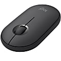 Logitech Pebble i345 - Mouse - optical - 3 buttons - wireless - Bluetooth - graphite - for Apple 10.2-inch iPad; 10.5-inch iPad Air; 11-inch iPad Pro; iPad mini 5 1 thumbnail image