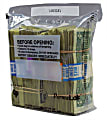 PermaLOK Tamper Evident Strap Bags, 9 1/4" x 8", Clear, 3" Gusset, 1,000 Per Carton