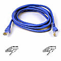 Belkin Cat. 6 UTP Patch Cable - RJ-45 Male - RJ-45 Male - 30ft - Blue 1 thumbnail image