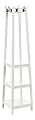 Powell Mellena Coat Rack With Shelves, 72"H x 17"W x 17"D, White
