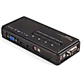 StarTech.com SV411KUSB, KVM / audio switch, USB, 4 ports, 1 local user 1 thumbnail image