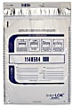 InterLOK Tamper Evident Security Bags, 12" x 16", Clear, Pack Of 500