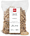 Office Depot® Brand Rubber Bands, #16, 2-1/2" x 1/16", Crepe, 1-Lb Bag, Approx 2,300 per Bag 1 thumbnail image