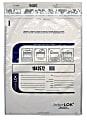 InterLOK Tamper Evident Security Bags, 15" x 20", Clear, Pack Of 250