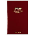 2025 AT-A-GLANCE® Standard Diary Daily Diary, 7-3/4" x 12", Red, January To December 1 thumbnail image