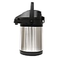 Primula 2.5-Liter Stainless-Steel Insulated Pump Pot With Glass Liner, Black 1 thumbnail image