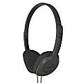 Koss KPH8 On-Ear Headphones, Black, 195603.101 1 thumbnail image