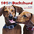 Willow Creek Press 5-1/2" x 5-1/2" Hardcover Gift Book, 101 Uses For A Dachshund 1 thumbnail image