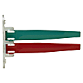 IMC-DIP Exam Room Status Signal Flags - 5.5" x 7.3" - Plastic - Teal, Berry 1 thumbnail image