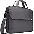 Case Logic MLA-114 Carrying Case (Attach&eacute;) for 14.1" Notebook, iPad, Tablet - Gray 1 thumbnail image