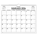 AT-A-GLANCE® 2026 Business Monthly Wall Calendar, Medium, 15" x 12" 1 thumbnail image
