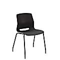 KFI Studios Imme Stack Chair, Sky Black/Black