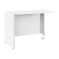Bush Business Furniture Hampton Heights 42"W Desk Return, White, Standard Delivery 1 thumbnail image