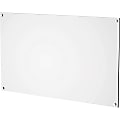 Lorell® Acrylic Unframed Dry-Erase Whiteboard, 24" x 48", White
