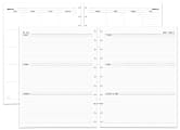 2027 TUL® Discbound Weekly/Monthly Planner Refill Pages, Letter Size, January To December 1 thumbnail image