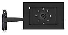 Mount-It! Anti-Theft Tablet Wall Mount With Swing Arm For iPad, iPad Air & iPad Pro, 6”H x 10-1/2”W x 15”D, Black 1 thumbnail image
