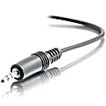 C2G 1.5ft 3.5mm Stereo Audio Cable - AUX Cable - M/M - Mini-phone Male Stereo - Mini-phone Male Stereo - 1.5ft - Black