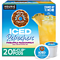 The Original Donut Shop Iced Refreshers, Pineapple Passionfruit Flavor, Box of 20 K-Cup® Pods 1 thumbnail image