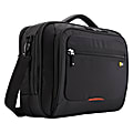Case Logic ZLC-216 Carrying Case (Briefcase) for 16" Notebook - Black - Nylon - Luggage Strap, Handle, Shoulder Strap - 12.6" Height x 17.1" Width x 5.7" Depth
