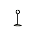 American Metalcraft Swirl-Base Number Stand, 1-1/2", Black