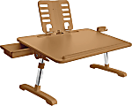 Limitless Innovations TotalDesk Portable Workstation And Lap Desk, 2-3/4" x 23"W x 14-1/2"D, Camel, LIMTD022 1 thumbnail image