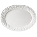 Gibson Home Fruitful Platter, 18-3/4", White 1 thumbnail image