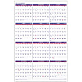 2024 AT-A-GLANCE® Yearly Wall Calendar, 24" x 36", January to December 2024, PM1228 1 thumbnail image