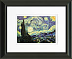 Timeless Frames Addison Framed Traditional Artwork, 8" x 10", Black, Starry Night 1 thumbnail image