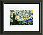 Timeless Frames Addison Framed Traditional Artwork, 8" x 10", Black, Starry Night