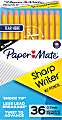 Paper Mate® SharpWriter® Mechanical Pencils, 0.7 mm, Yellow Barrel, Pack Of 36 Pencils