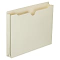 SKILCRAFT® Manila Double-Ply Tab Expanding File Jackets, 1 1/2" Expansion, Letter Size Paper, 8 1/2" x 11", 30% Recycled, Box Of 50 1 thumbnail image