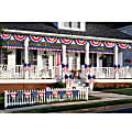 Amscan Patriotic 12-Piece Ultimate Outdoor Decorating Kit, Multicolor