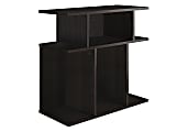 Monarch Specialties Justin Accent Table, 23-3/4"H x 23-3/4"W x 11-3/4"D, Cappuccino 1 thumbnail image