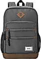 Solo New York Re:Fresh Machine Washable Backpack With 15.6" Laptop Pocket, 51% Recycled, Gray 1 thumbnail image