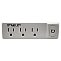 Stanley PlugMax ECO 30316 3-Outlet Wall Adapter, White